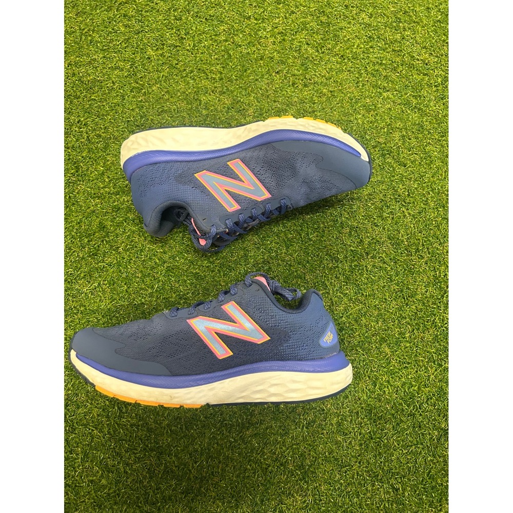 New Balance Fresh Foam 680v7 Womens Running Shoes Blue Pink W680CB7 Size 8 Wide
